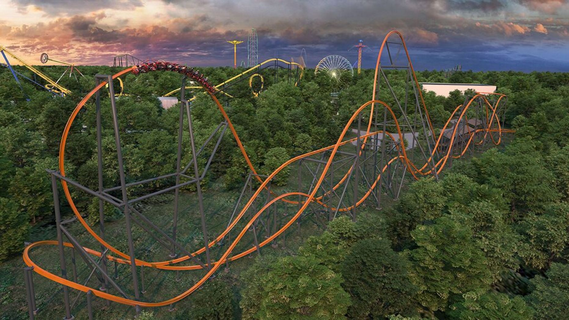 Six Flags’ Jersey Devil ride will be ‘world’s tallest, fastest, longest’ single rail coaster