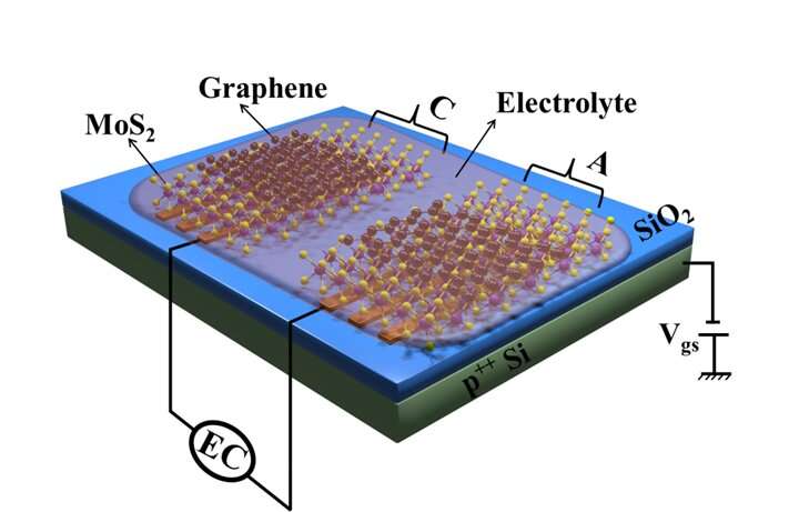 A novel ultramicro supercapacitor with ultrahigh charge storage